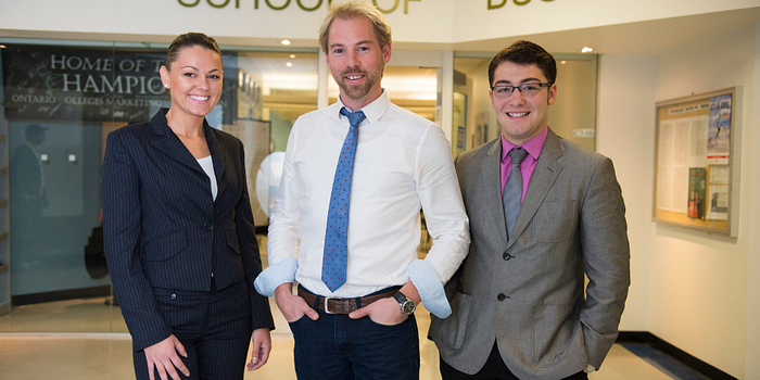 Centennial College participating in the CPA Case Competition